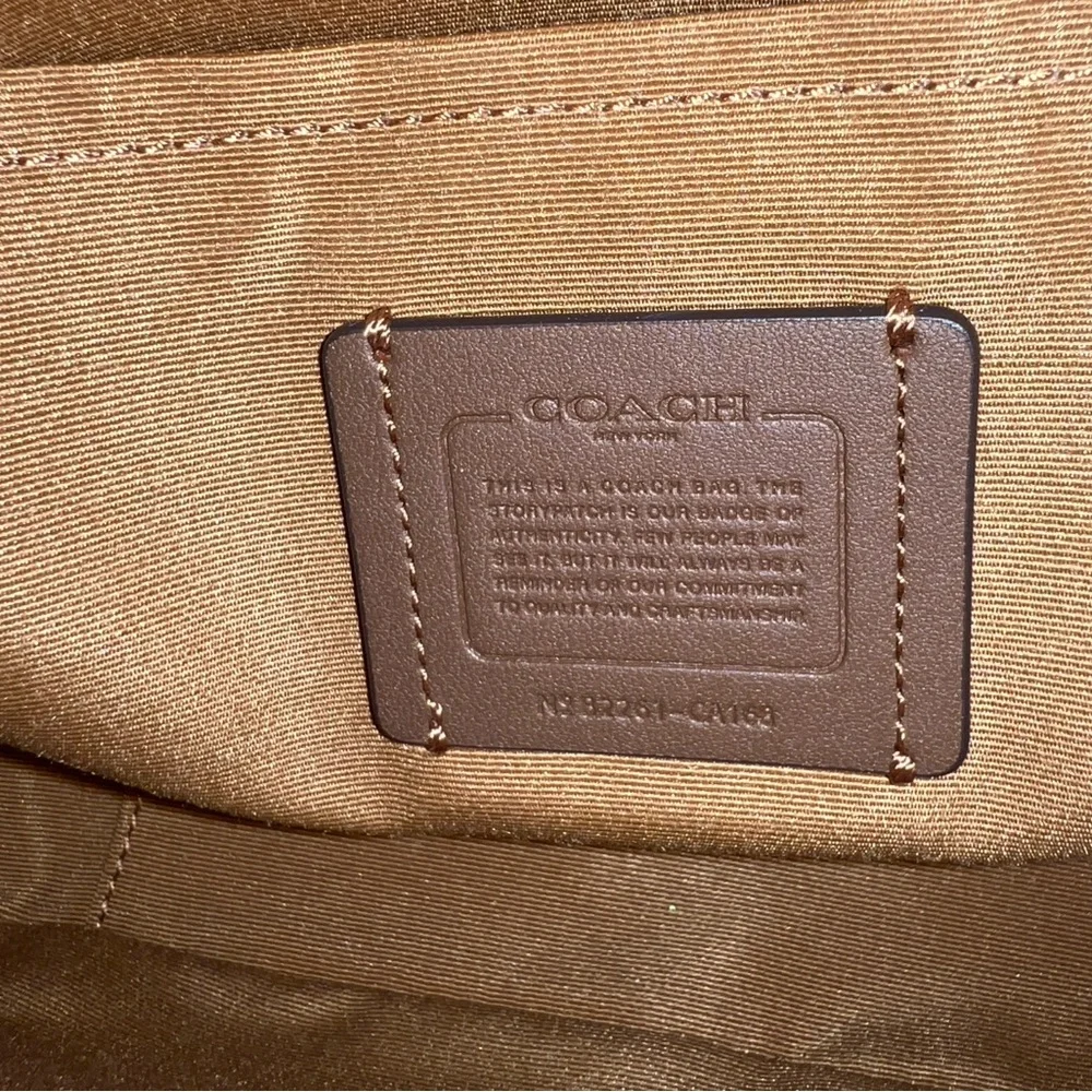 Rare Coach Large Jamie Camera Bag Blocked Signature Sport Miami Red Pink Orange - Picture 15 of 16